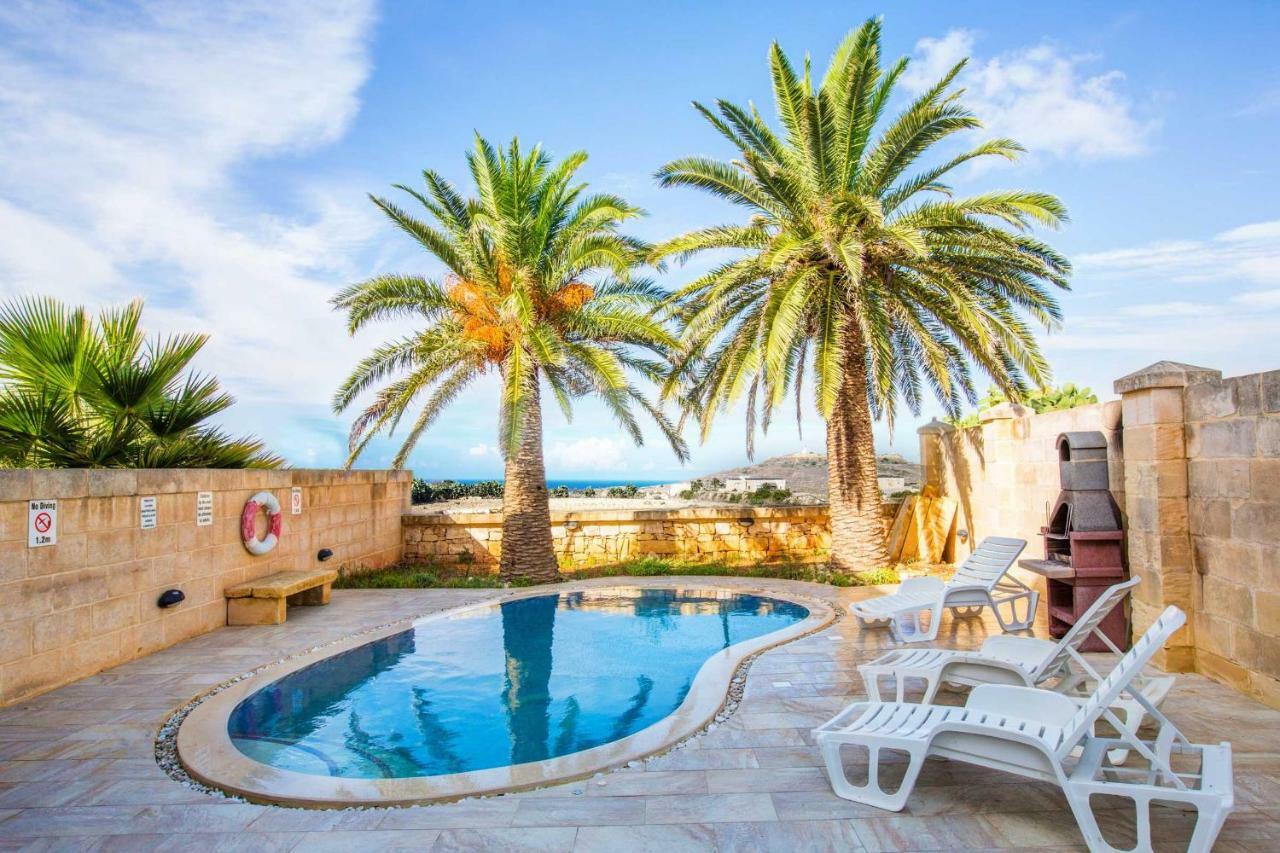 Il-Palma Holiday Farmhouse With Sunny Private Pool In Island Of Gozo Арб Экстерьер фото