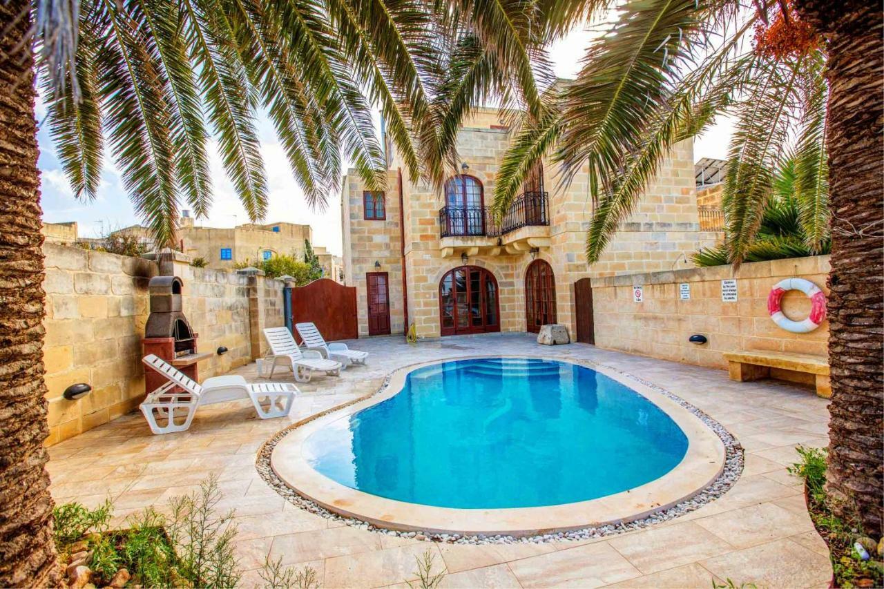 Il-Palma Holiday Farmhouse With Sunny Private Pool In Island Of Gozo Арб Экстерьер фото